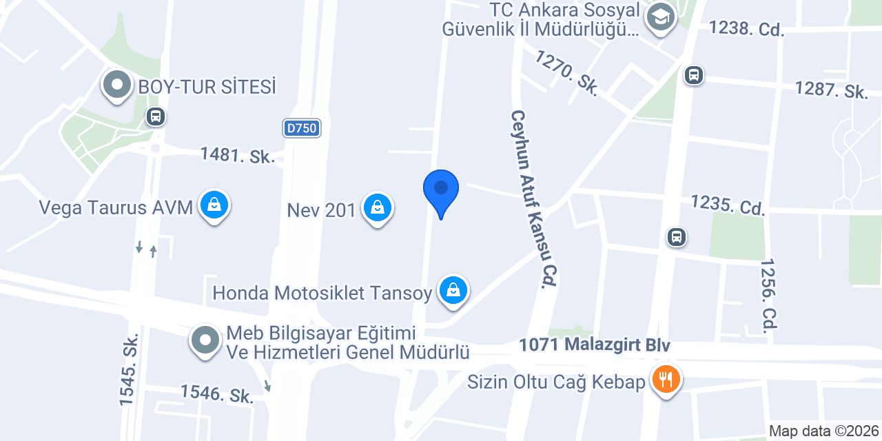 Amfora Ofis - Ankara Sanal Ofis konumu