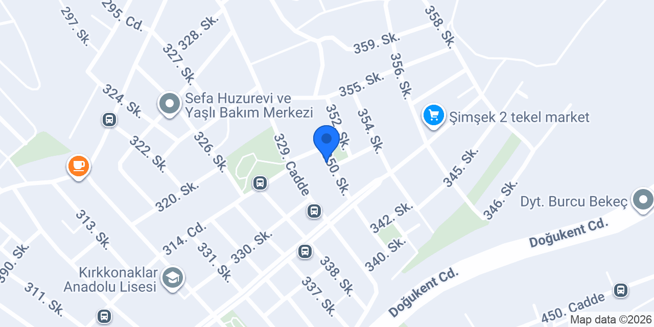 Berdem Pasta Kek Dükkanı Ankara konumu