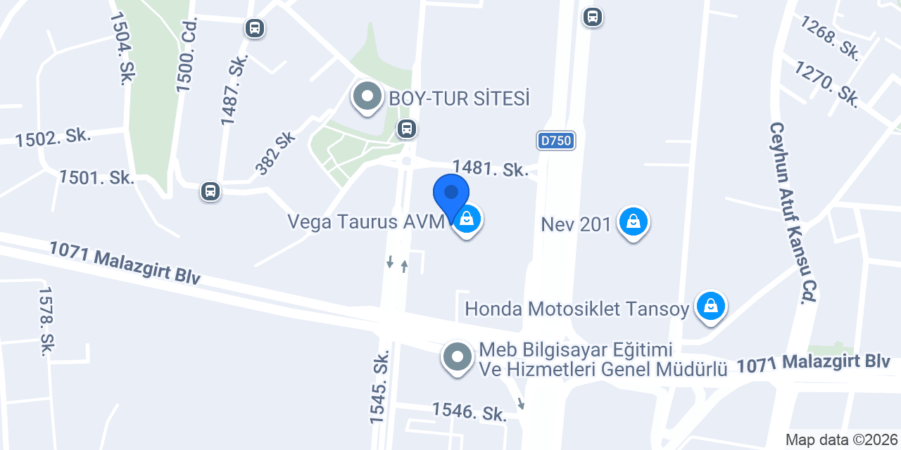 ebebek Ankara Taurus AVM konumu
