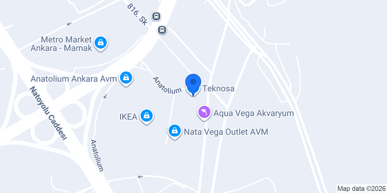 Teknosa konumu