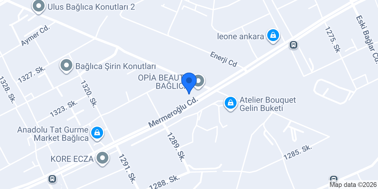 OPİA BEAUTY BAĞLICA konumu