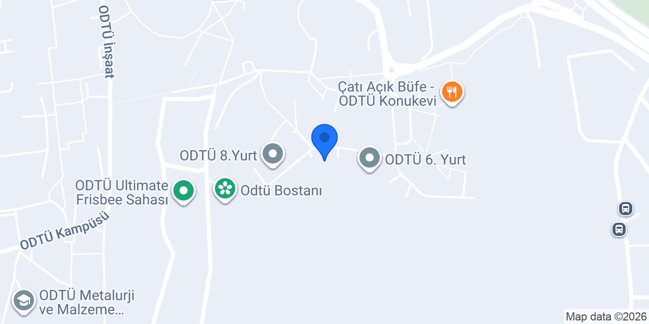 ODTÜ 16. Konukevi konumu