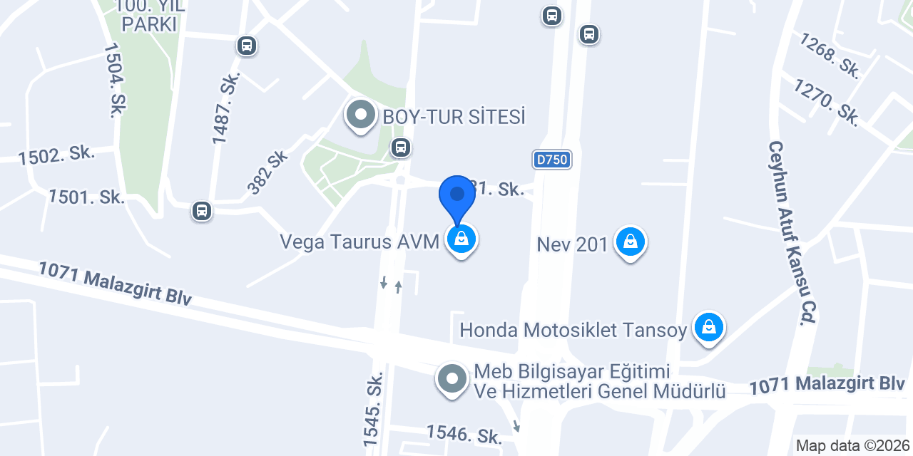 Minik Terzi Ankara Taurus AVM konumu