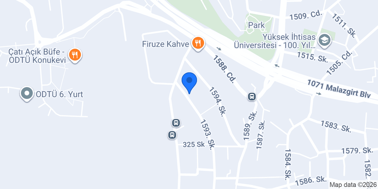 Bütüner Mimarlık konumu