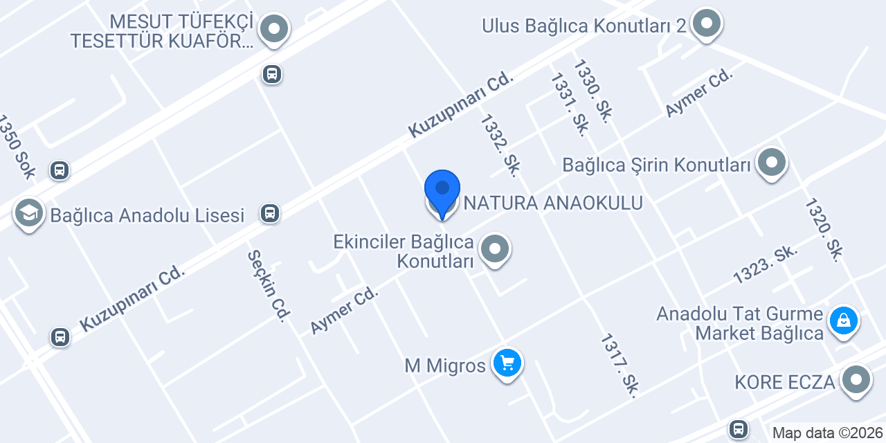 NATURA ANAOKULU konumu