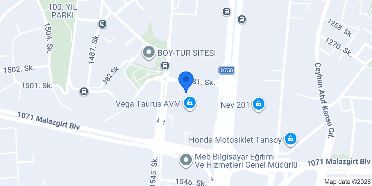 Karaca konumu