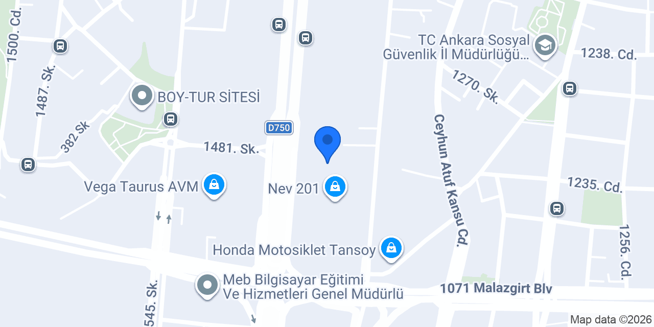 Nev201 Eczanesi konumu