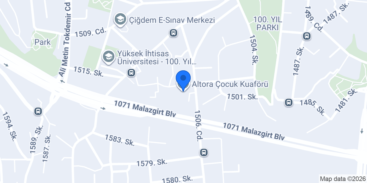 Altora Çocuk Kuaförü konumu