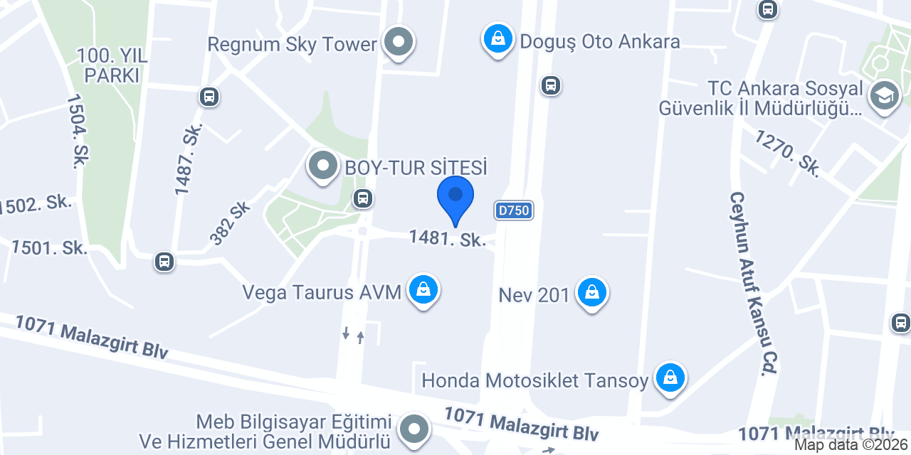 Four Points Flex by Sheraton Ankara Cukurambar konumu
