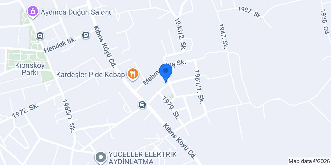 Kıbrısköy Eczanesi konumu