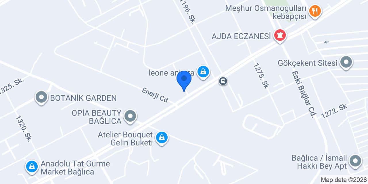 Evo Dizayn Yapı Market konumu
