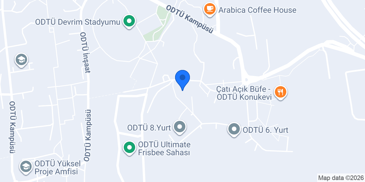 ODTÜ 3.Yurt konumu