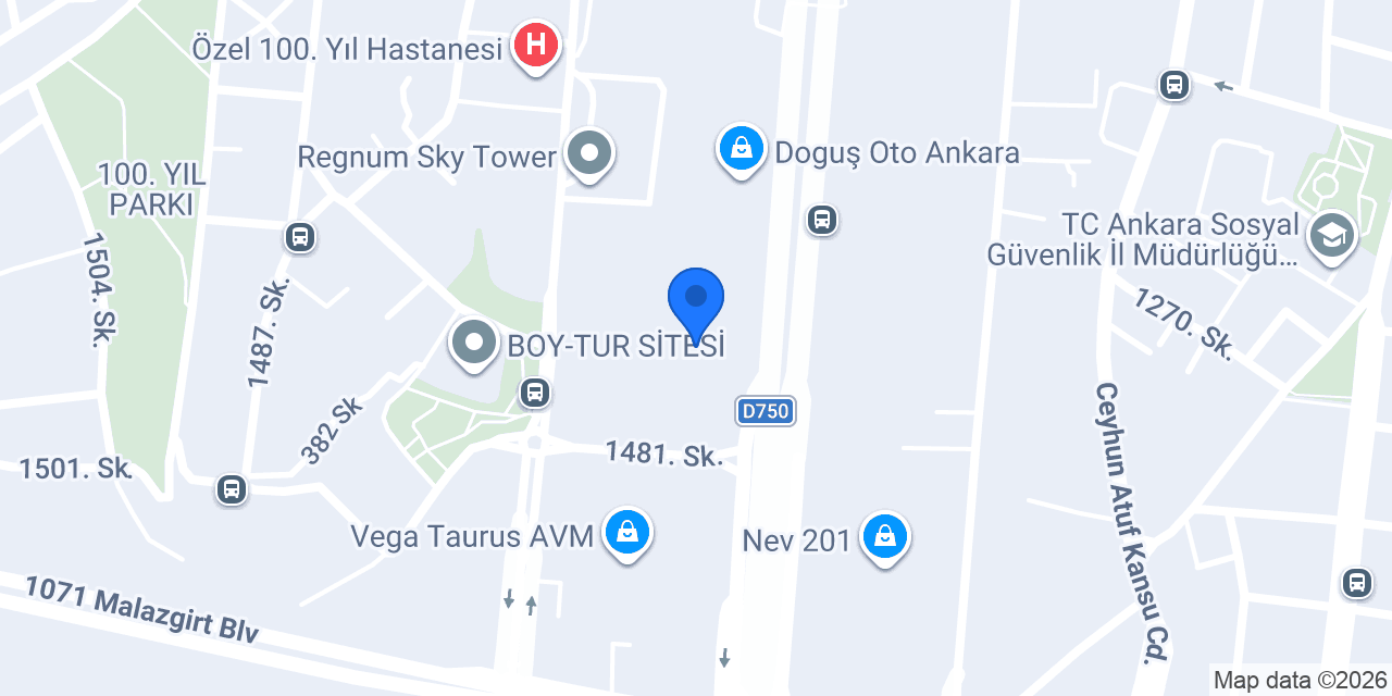 Divanev Ankara Konya Yolu konumu