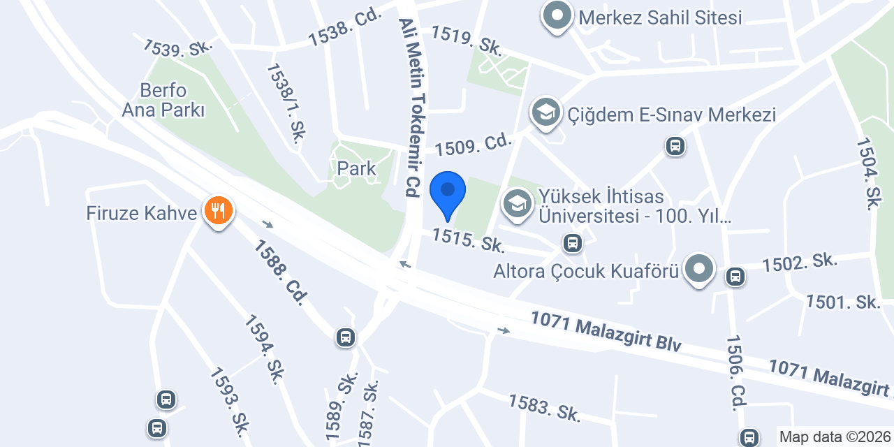 Eser Erkek Kuaför konumu