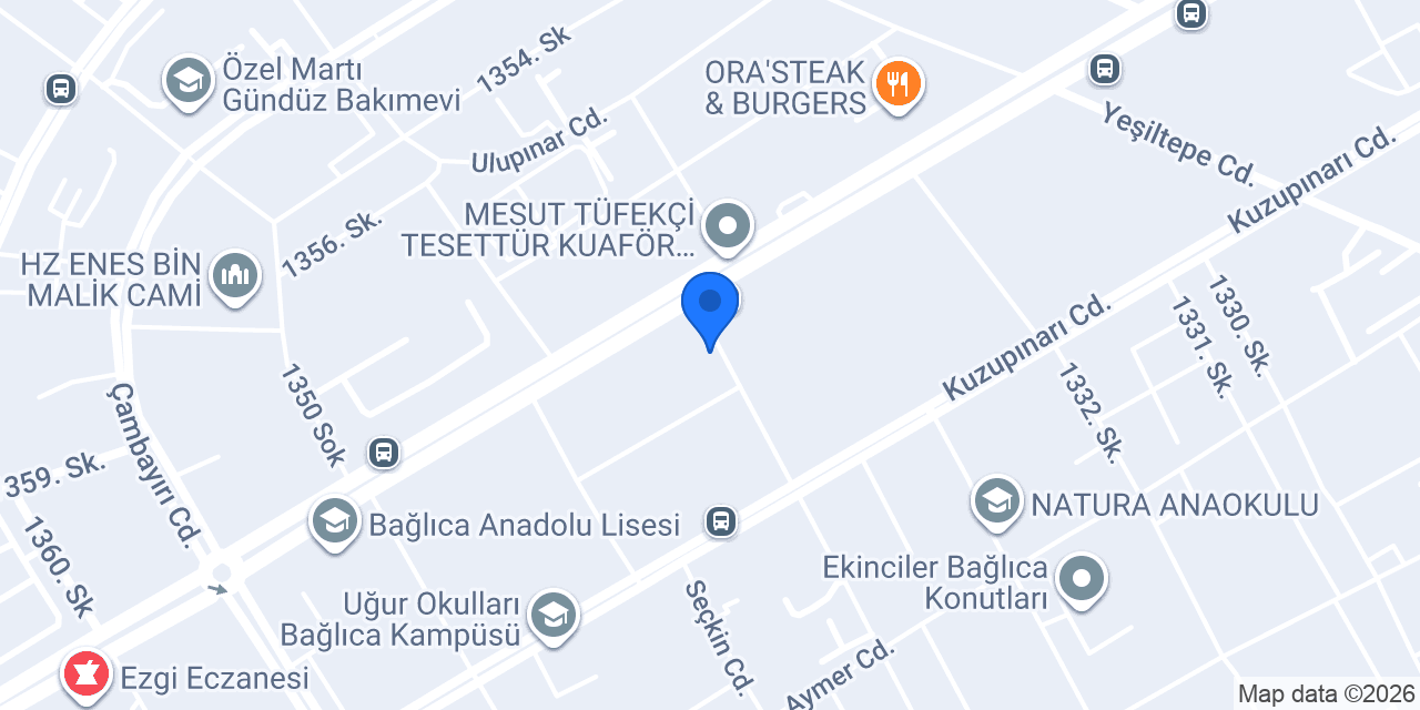 ZEN KUAFÖR BAĞLICA konumu