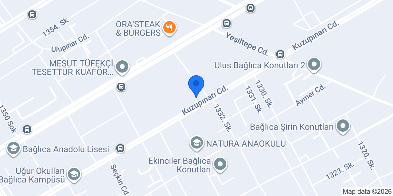 Bora Premium Halı yıkama konumu