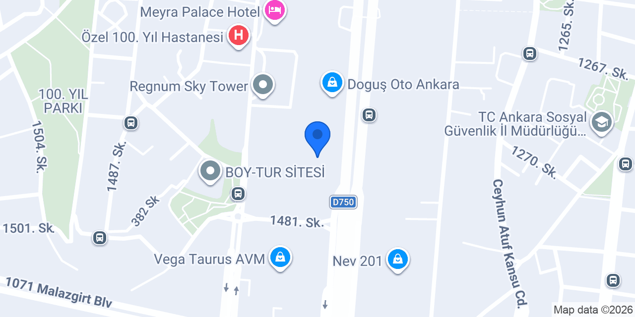 ARAS BELLONA KONYA YOLU konumu