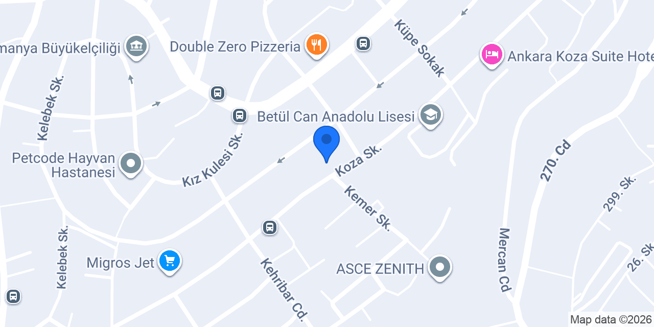 Paragon Danışmanlık, Paragon Consultancy konumu