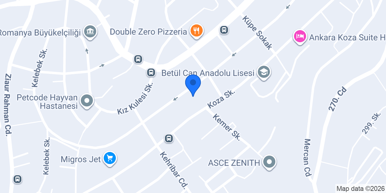 Litvanya Büyükelçiliği konumu
