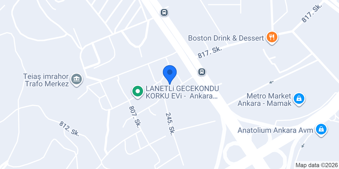 Sürat Kargo Natoyolu Şube konumu