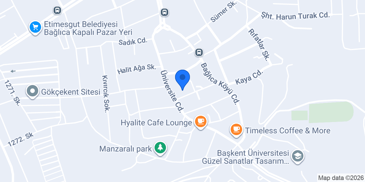Campus Loft Bağlıca konumu