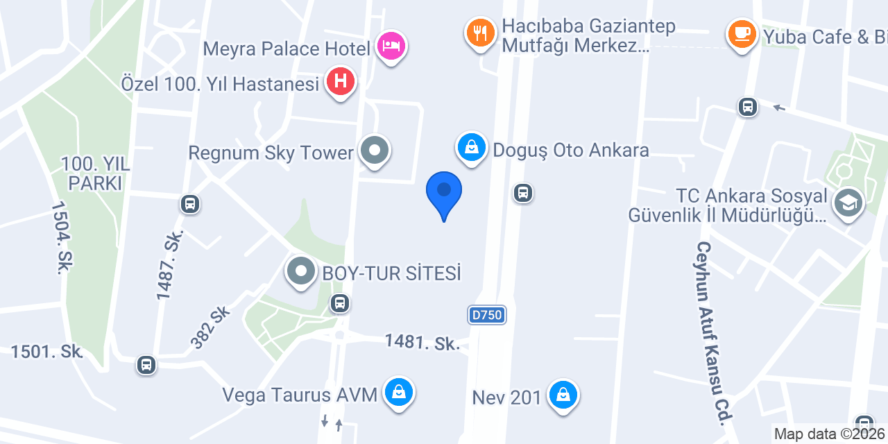 Altınok Katayıfçı Hukuk Bürosu konumu