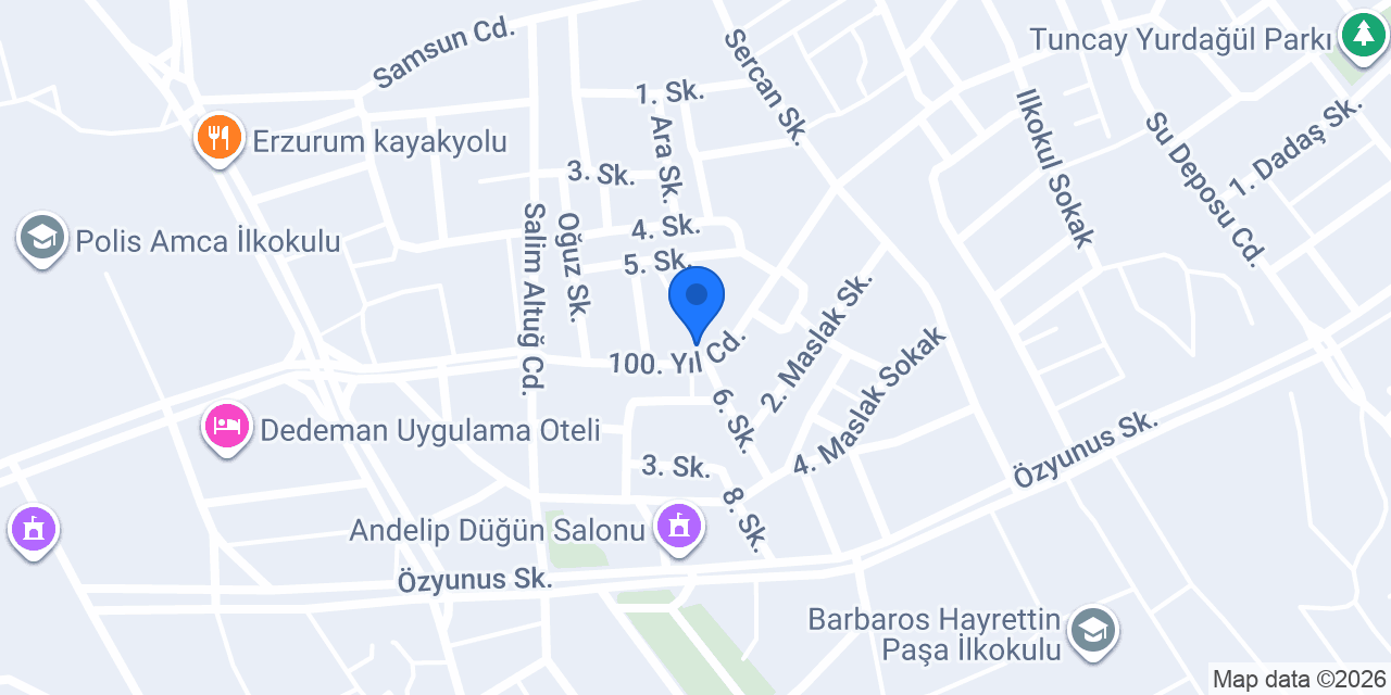 Lavas ekmek konumu