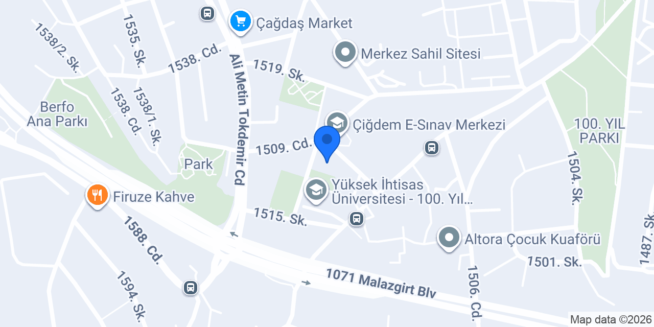 DOFU Veteriner Kliniği konumu