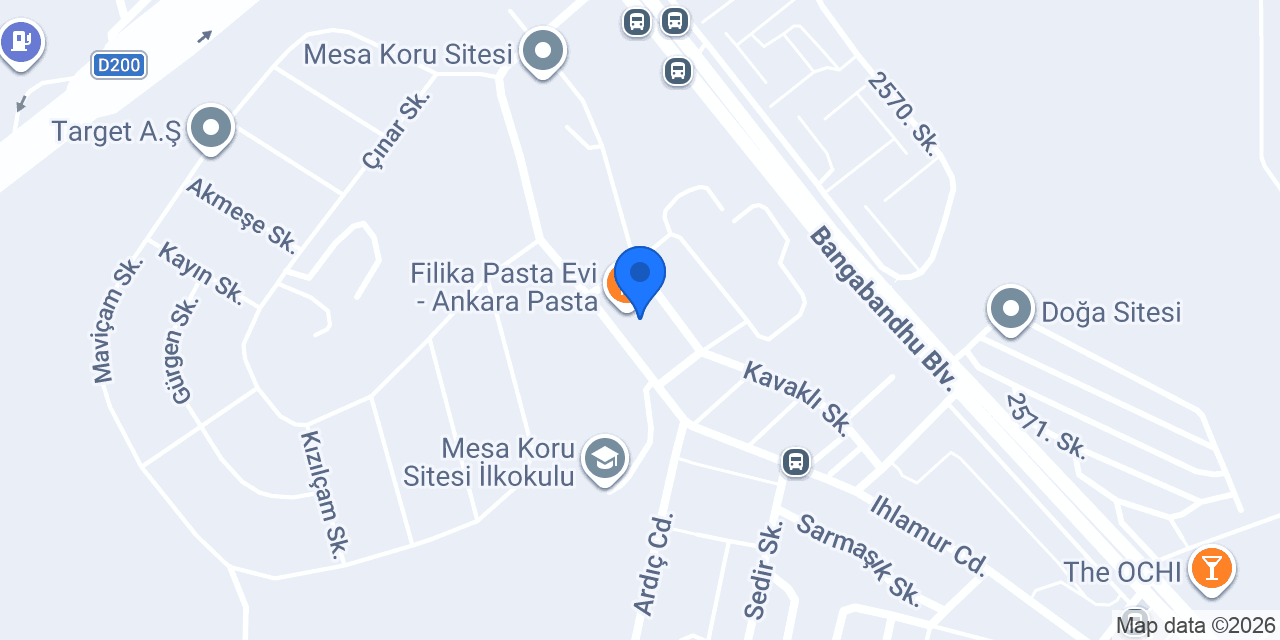 Koru Terzisi konumu