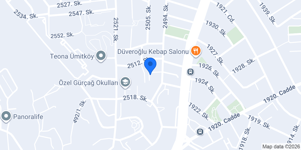 Markha coiffure bayan kuaförü konumu