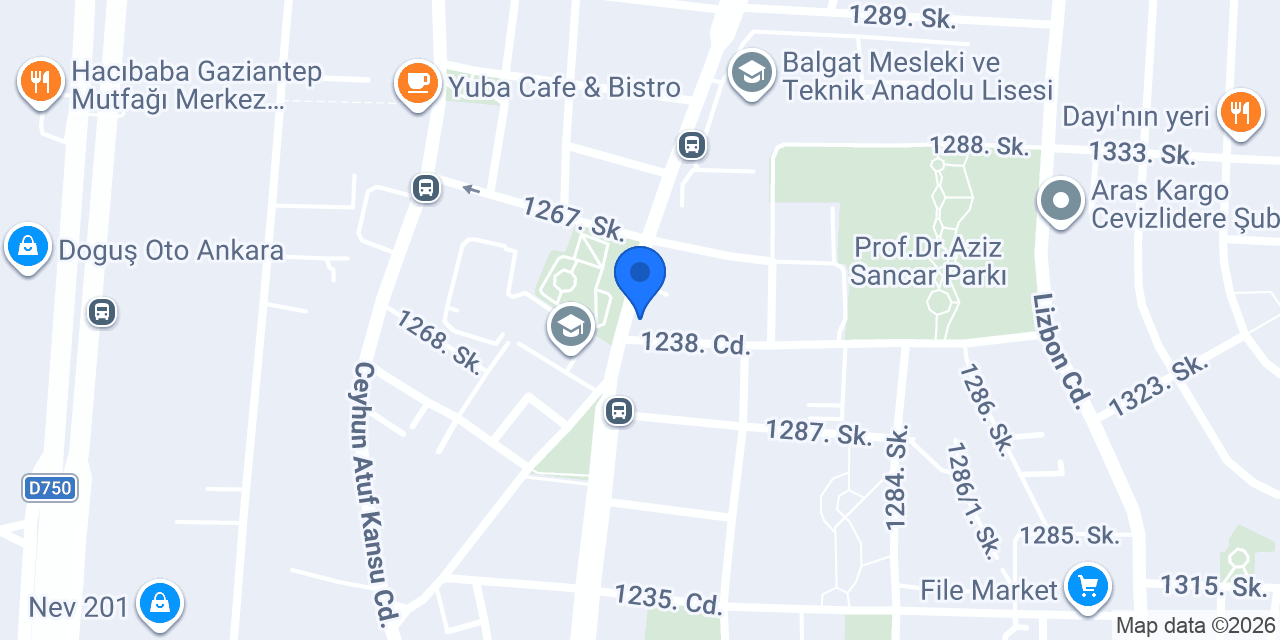 Konyalı Hacı Usta BALGAT konumu