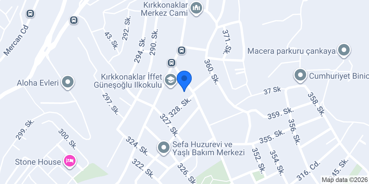 Çetiner Mühendislik A.Ş. konumu