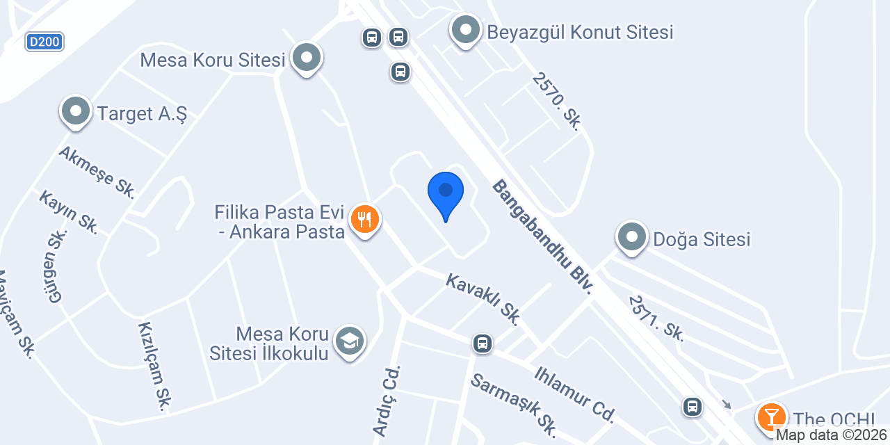 Yuva Gelişim konumu