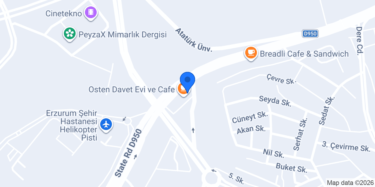 AV. MUSTAFA KARACA konumu