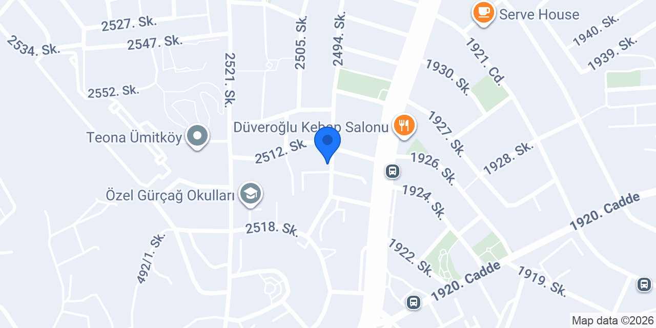 DDG OTO LASTİK -AKÜ konumu