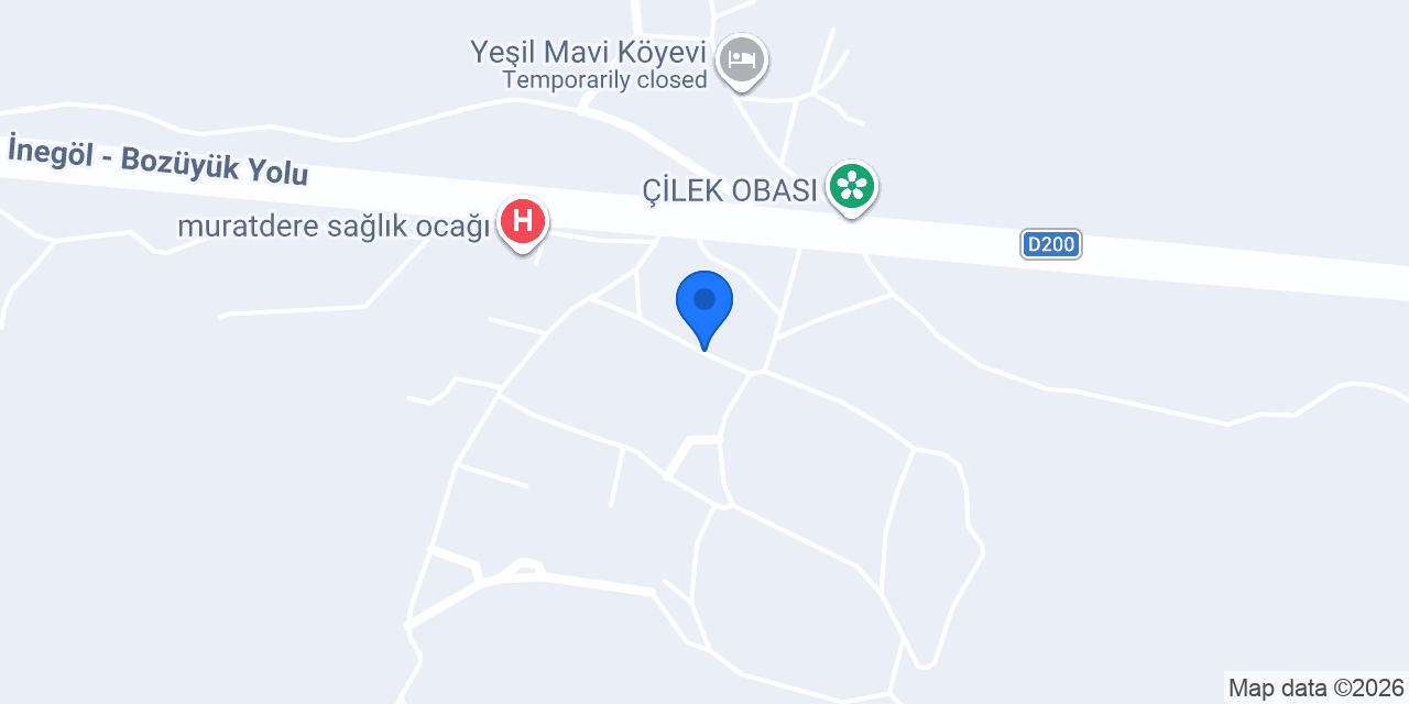 Muratdere Köyü Muhtarlığı konumu
