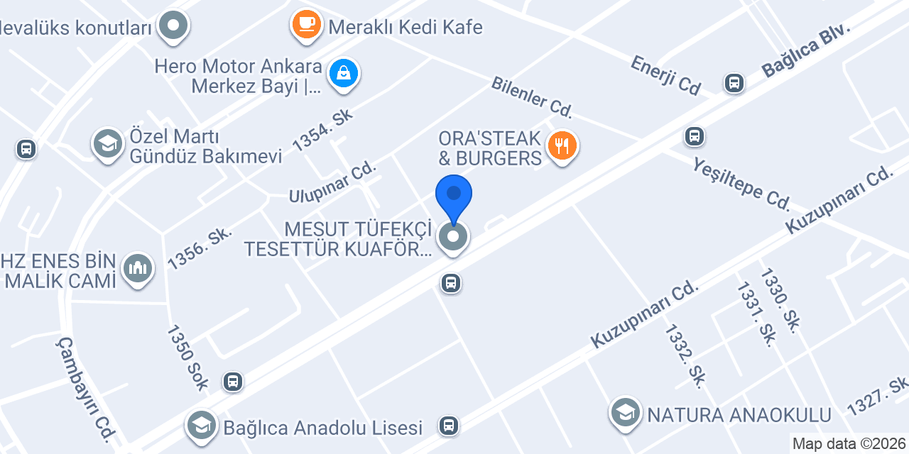Mutlu Anaokulu konumu