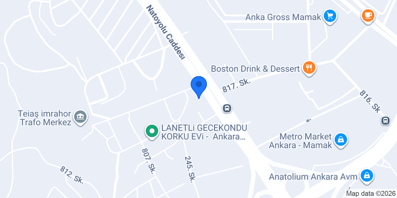 Şahin oto lastik konumu