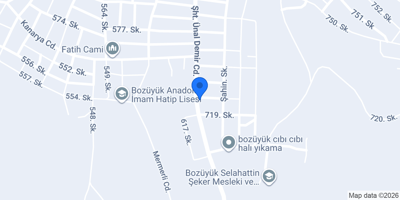 Köşe Market konumu
