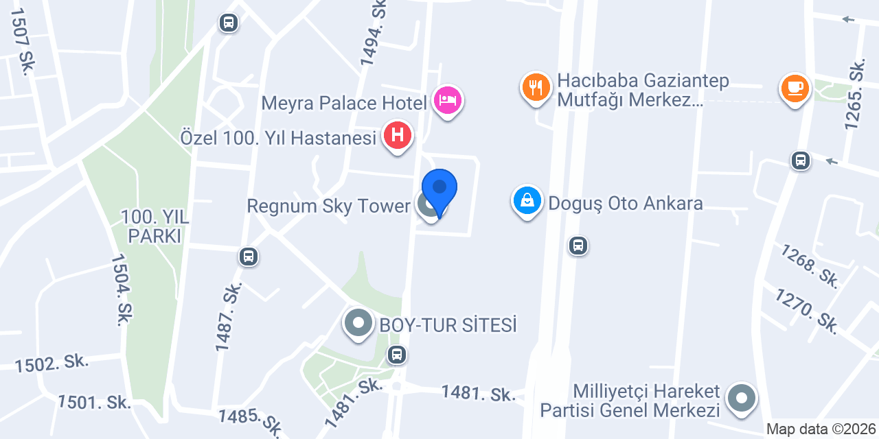 Küçükdağ Hukuk Bürosu konumu