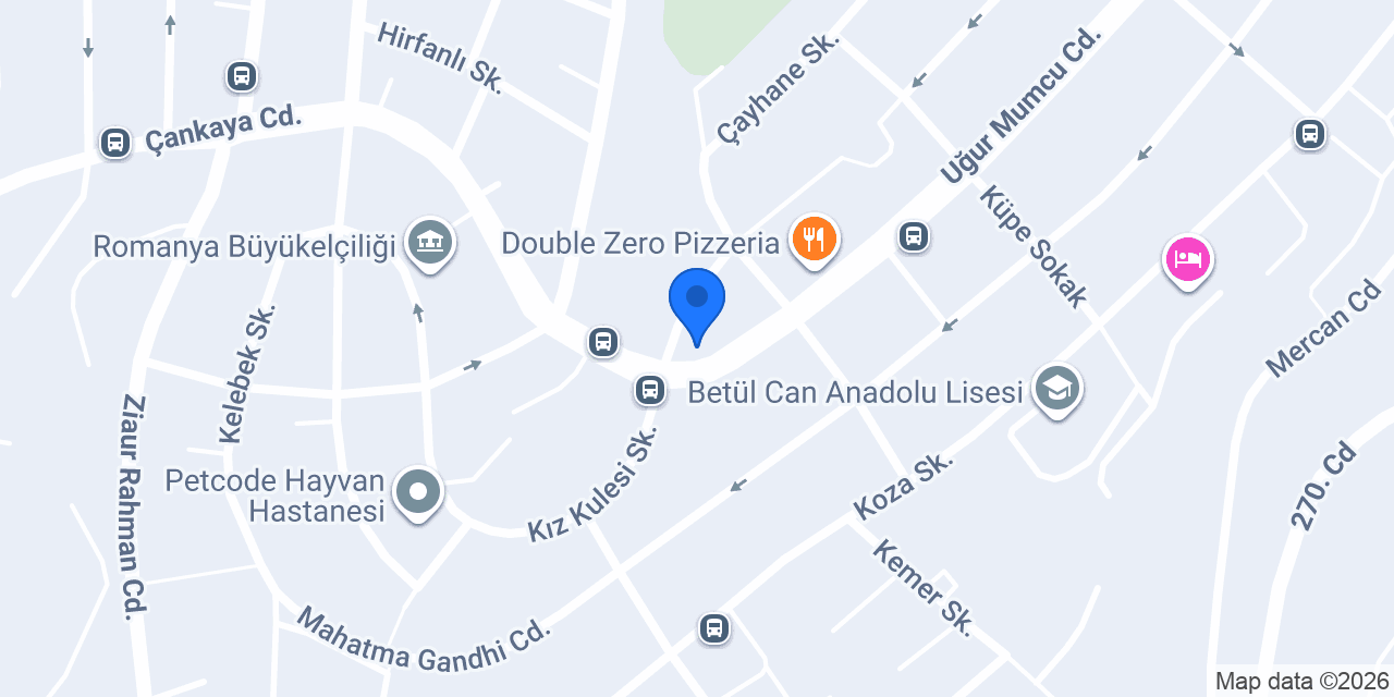 Akbank Gaziosmanpaşa/Ankara Şubesi konumu