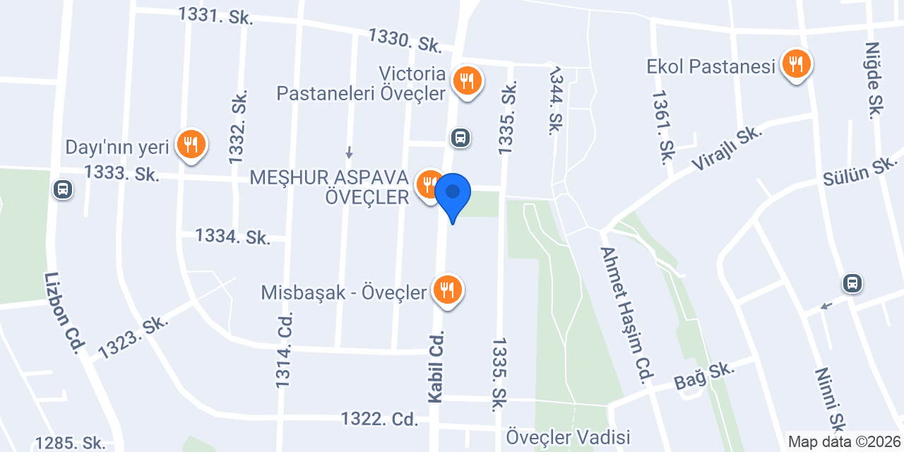 Öveçler Final Kurs konumu