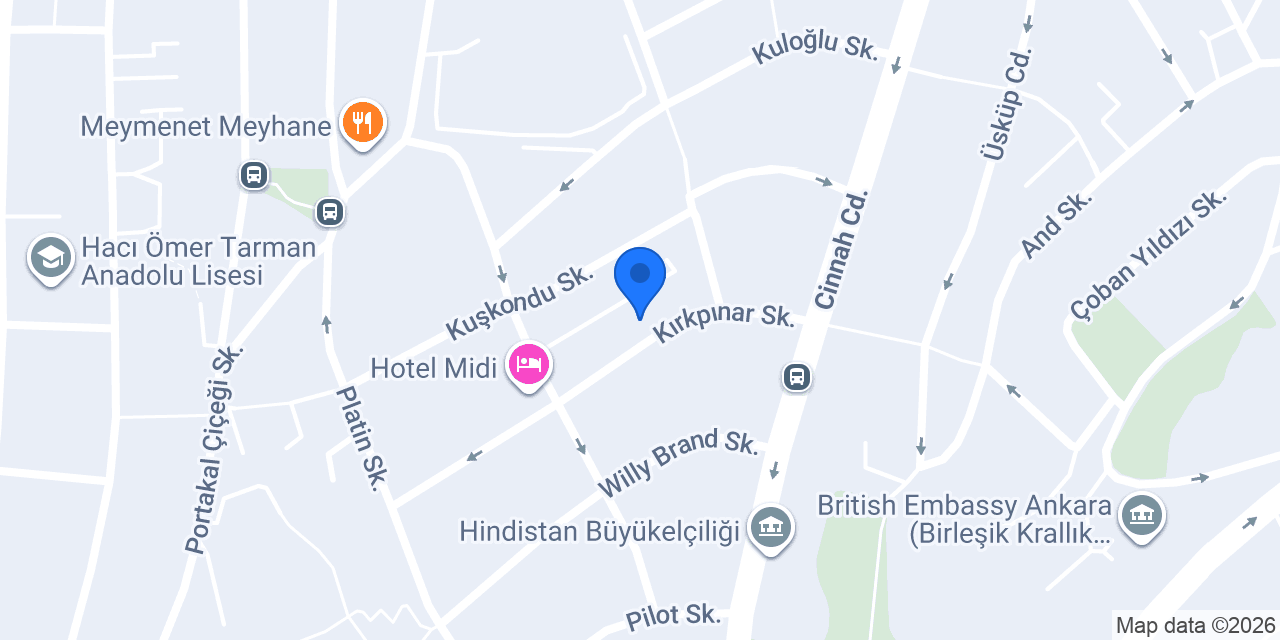 İdea Hukukbürosu konumu
