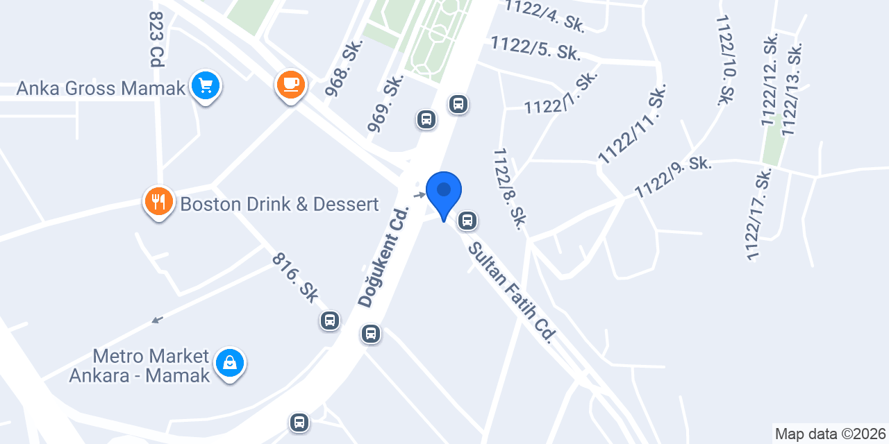Chocolabs Mamak Doğukent konumu
