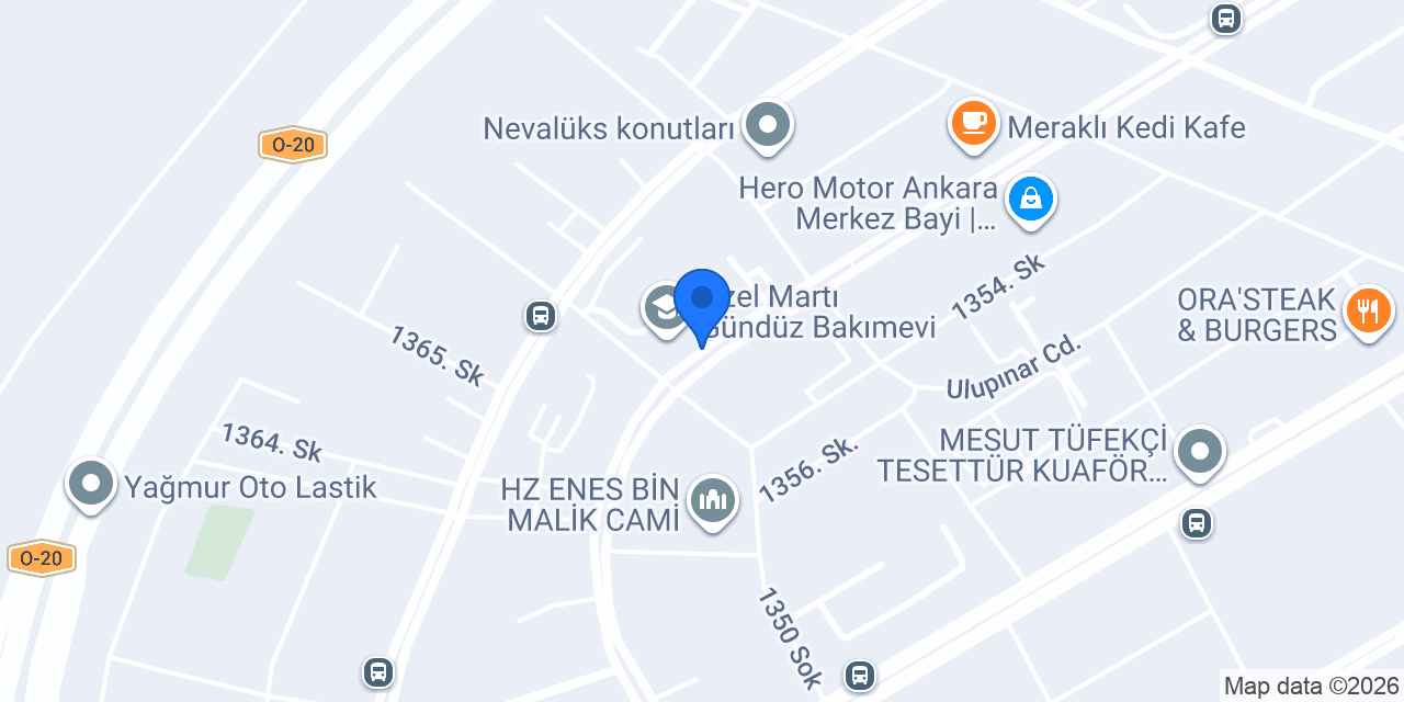 Düet Anaokulu konumu