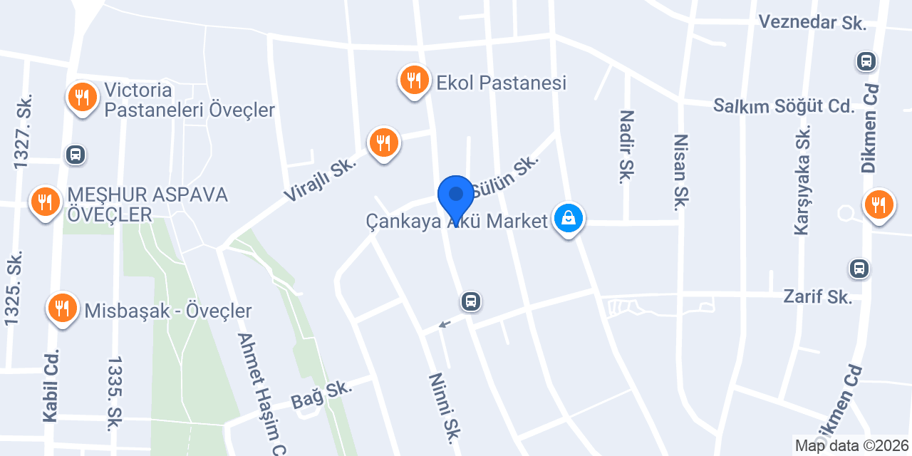 Altıntaş Dekorasyon konumu