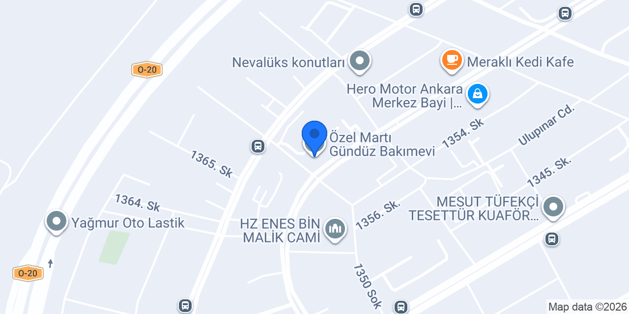 Özel Martı Gündüz Bakımevi konumu