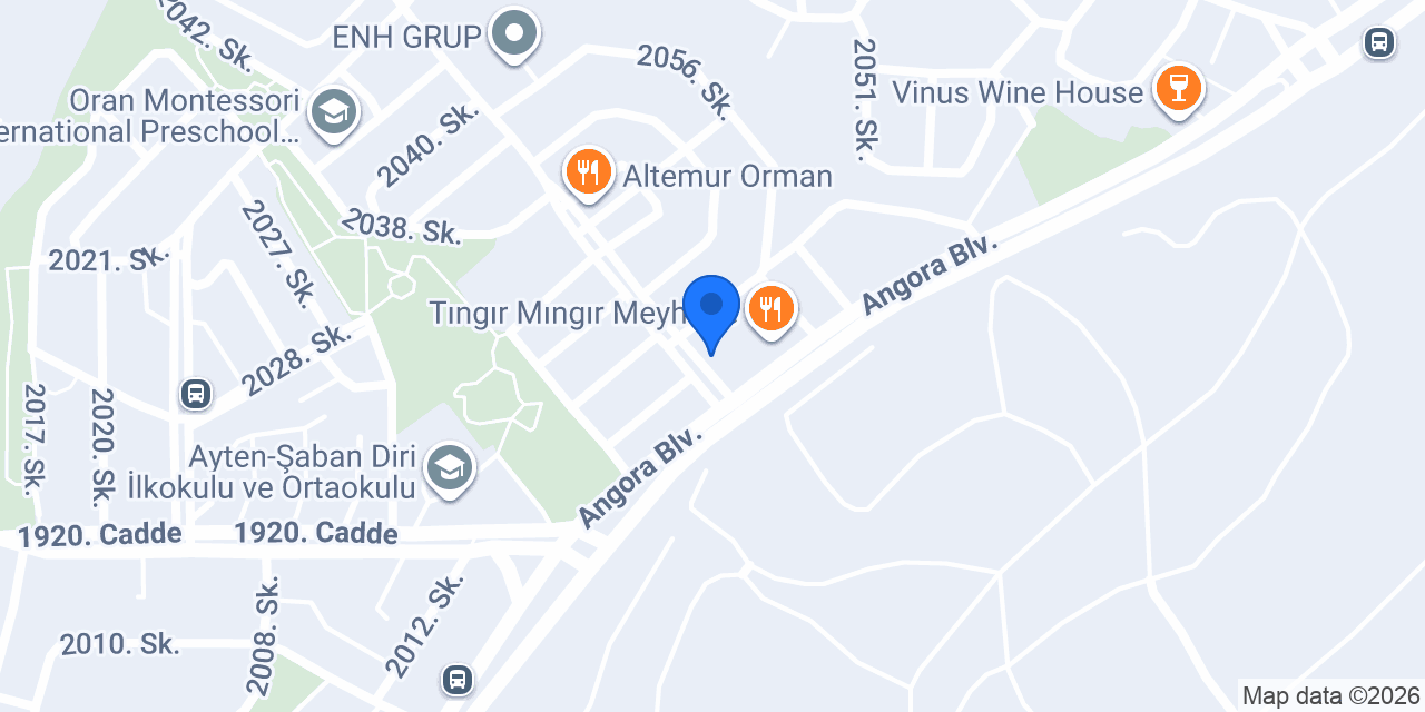 ZuZu Montessori Beysukent konumu