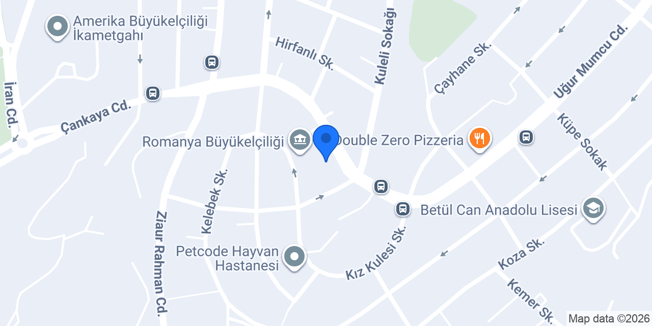 Odeabank - Gaziosmanpaşa Şubesi konumu