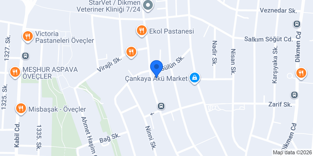 Bora İpek Eczanesi konumu